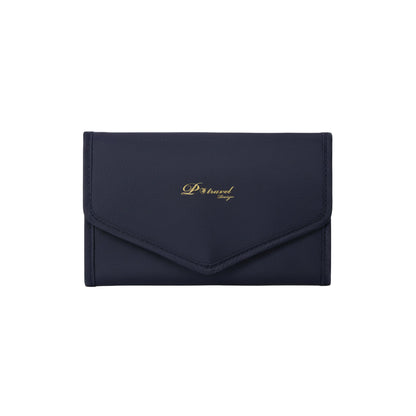 Large capacity PU leather jewelry storage bag